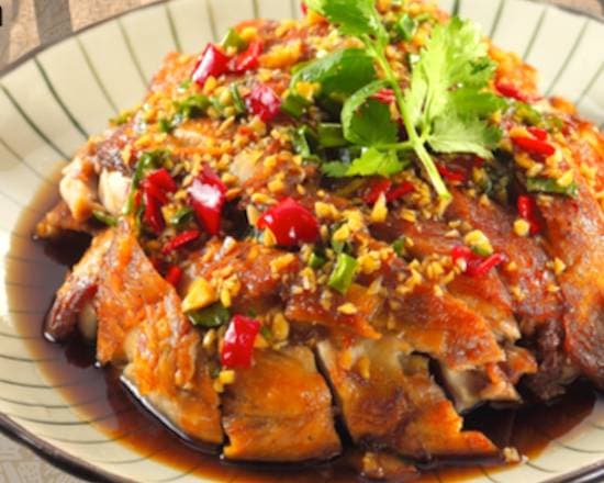 309 Shandong Crispy Skin Chicken with Sweet Soy Sauce / 山东鸡